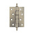 ADDEN BAU.100*70*2,5 4W AGED SILVER